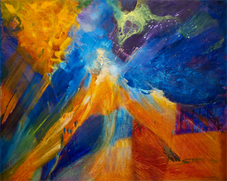 Dance of Light by artist Su Allen